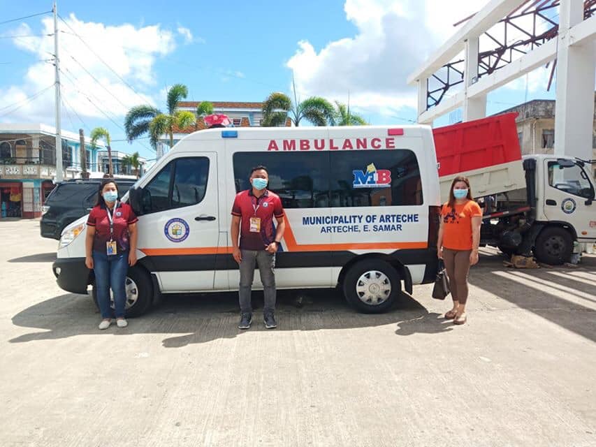 LGU Arteche Gets a New Ambulance